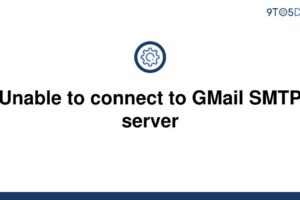 Terungkap Smtp Server Unable To Connect Wajib Kamu Ketahui