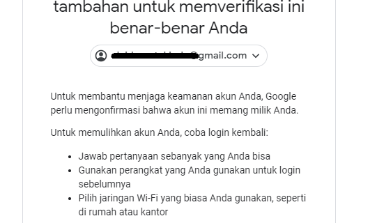 Hebat! Email Saya Tidak Terdaftar Terpecaya